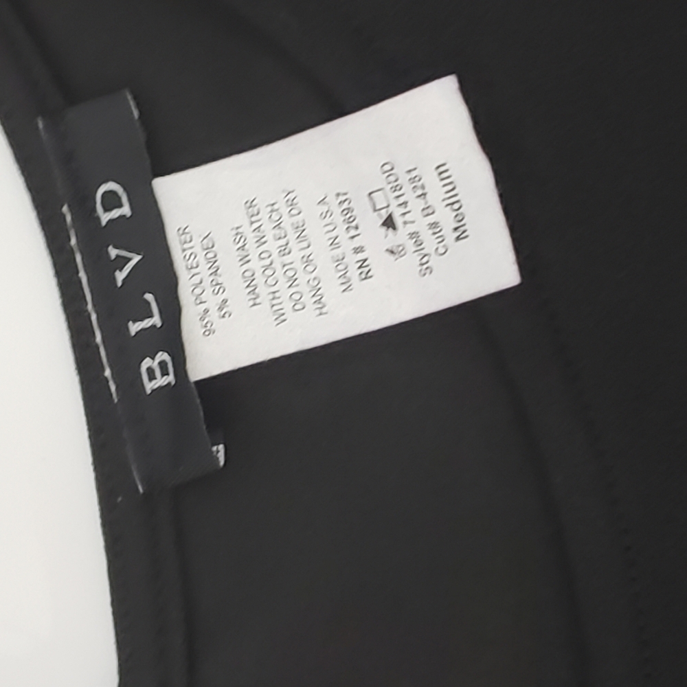 💥Womens Black Cold Shoulder Dress - Picture 4 of 8